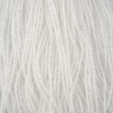 11/0 Charlotte Cut Preciosa Bead Transparent Crystal Strung